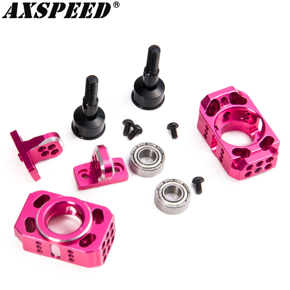 Rc Suspension Arm - AXSPEED Aluminum Adjustable Steering Suspension Knuckle