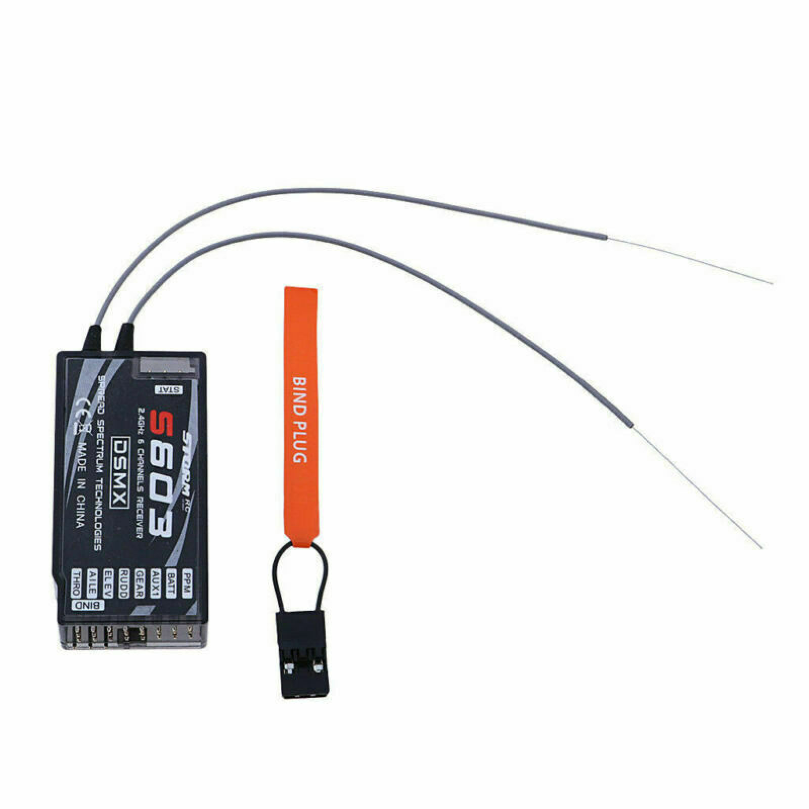 6CH 2.4GHz PPM S603 Receiver w - Drone Rc Receiver And Transmitter 评论和价格