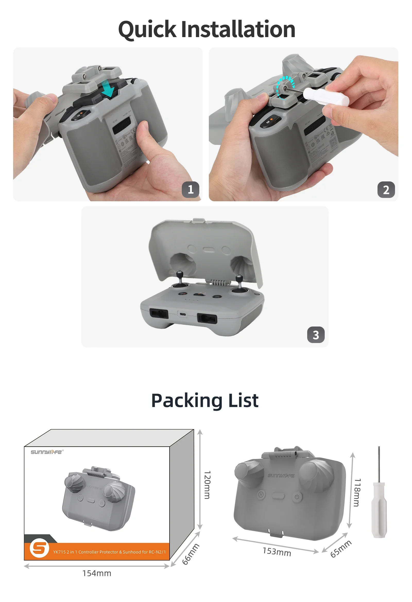 2 in 1 Controller Protector Su - Drone Neo Rc 评论和价格