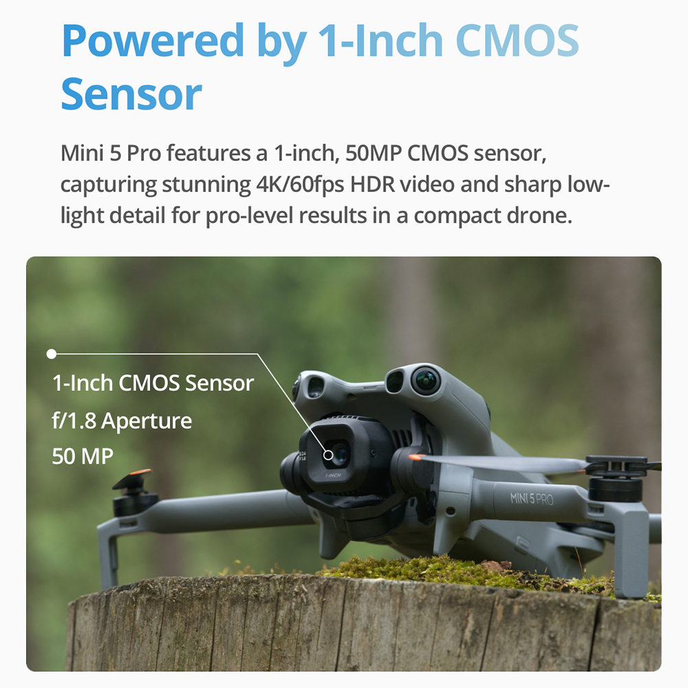 DJI Mini 5 Pro Fly Combo Drone - Fpv Camera Cmos 评论和价格