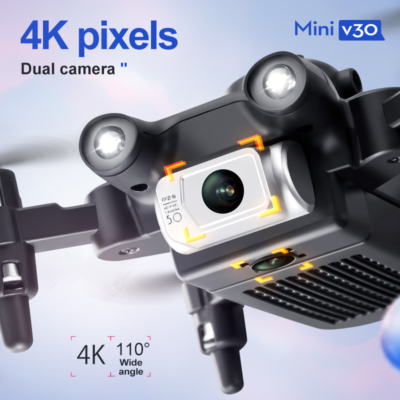 Mini V30 WiFi FPV Drone With 4 - Drone Pro Rc Ufo 评论和价格