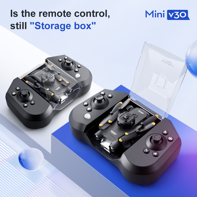 Mini V30 WiFi FPV Drone With 4 - Drone Pro Rc Ufo 评论和价格