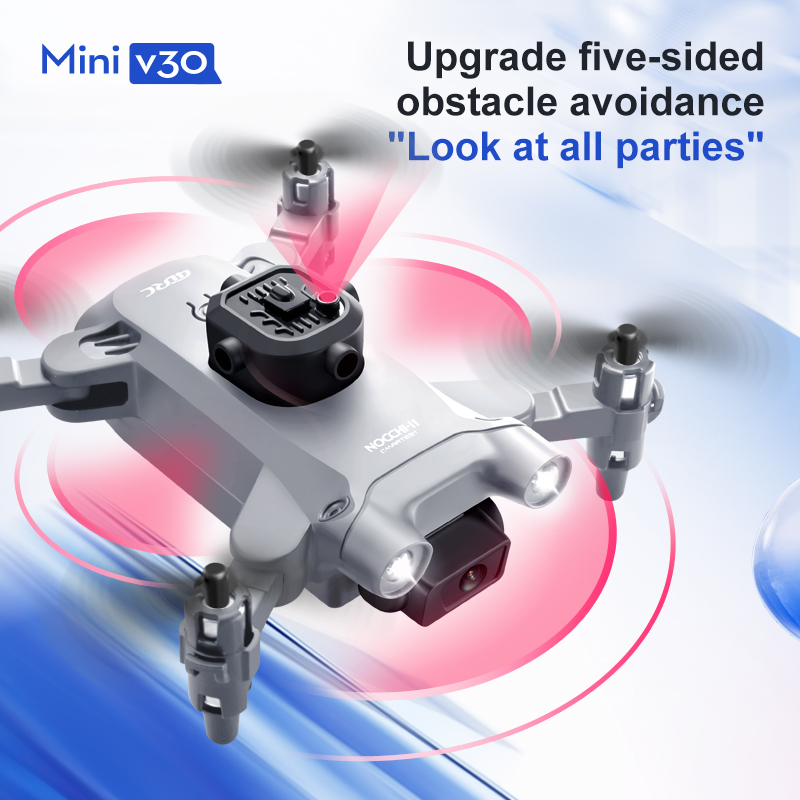 Mini V30 WiFi FPV Drone With 4 - Drone Pro Rc Ufo 评论和价格