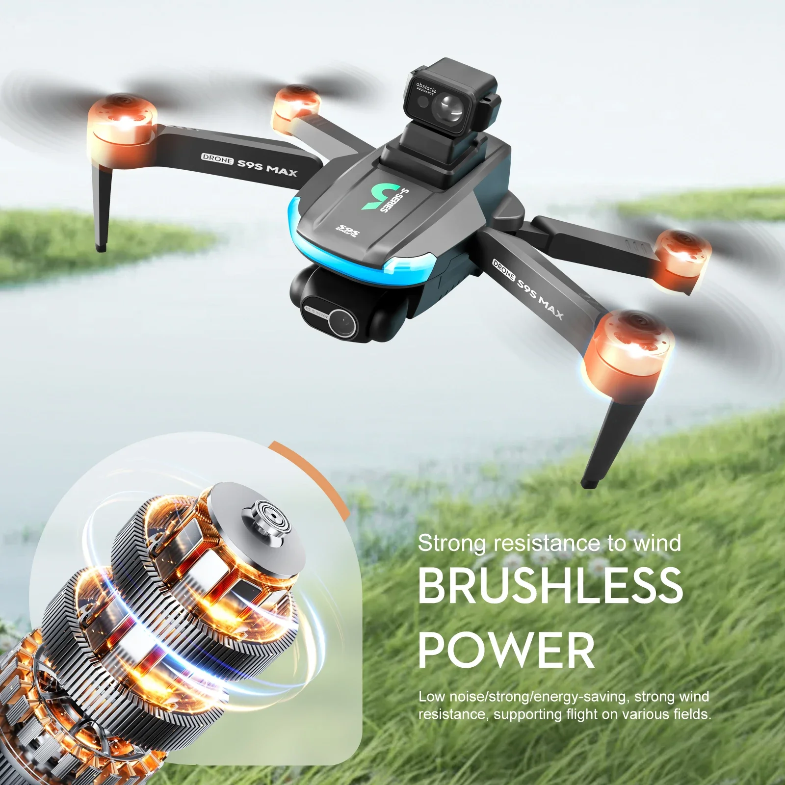 NEW S9S MAX MINI Drone 4K 2-Ax - Drone Kf Rc 评论和价格