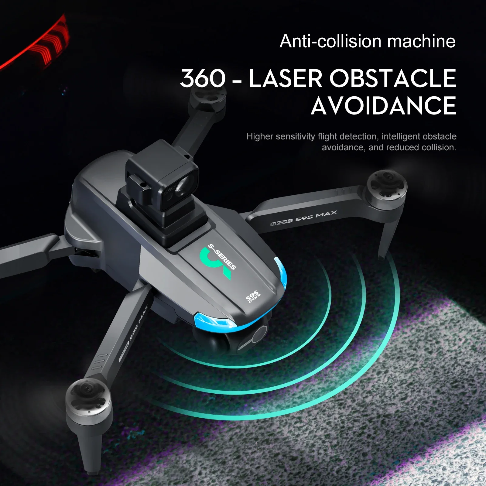NEW S9S MAX MINI Drone 4K 2-Ax - Drone Kf Rc 评论和价格