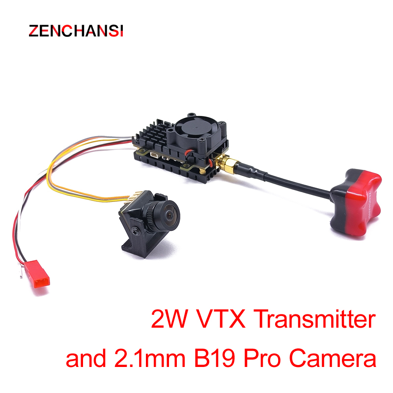 5.8G 2W Transmitter 2000mW VTX - Fpv Camera Cmos 评论和价格