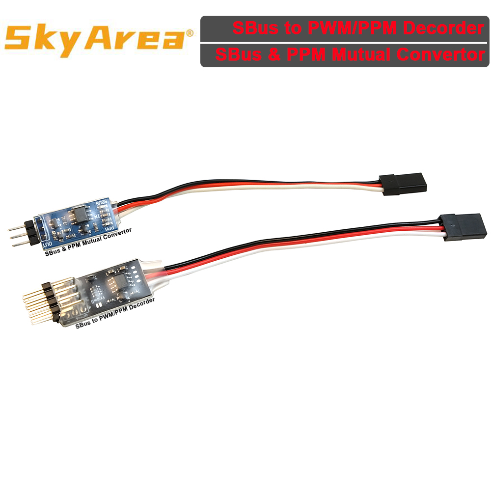 SkyArea SBUS PPM PWM Decorder  - Frsky Receiver Module 评论和价格
