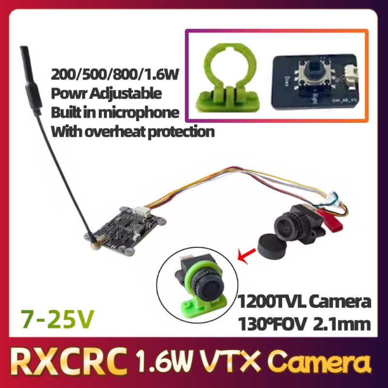 RXCRC 5.8G Module 48CH 1.6W VT - Drone Rc Receiver And Transmitter 评论和价格