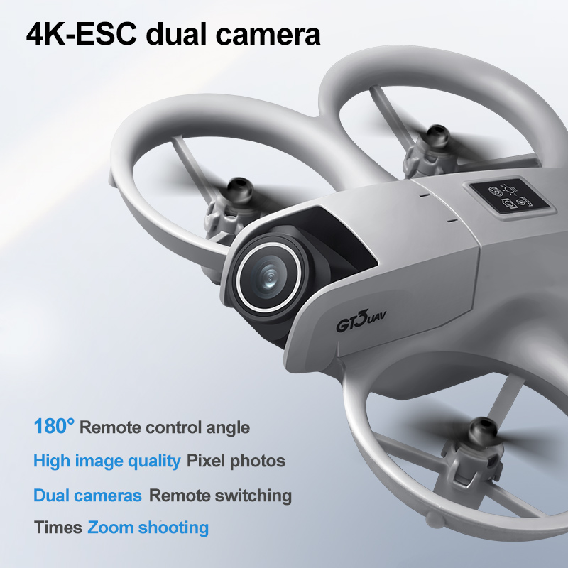 NEW GT3 Mini Drone 8K HD Dual  - Drone Gt3 Rc 评论和价格