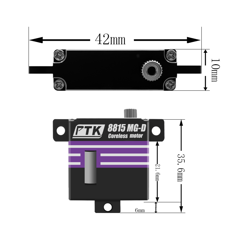 PTK 8815 MG-D Digital Programm - Rc Wing Glider 评论和价格