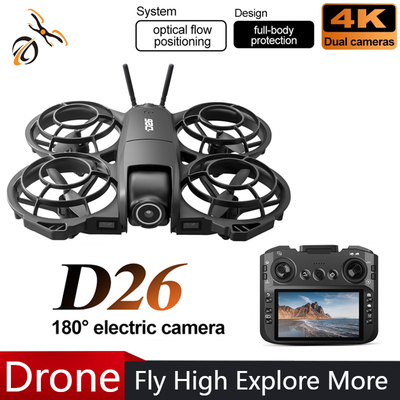 D26 Drone 4K Aerial HD 180° Ca - Drone Z 评论和价格