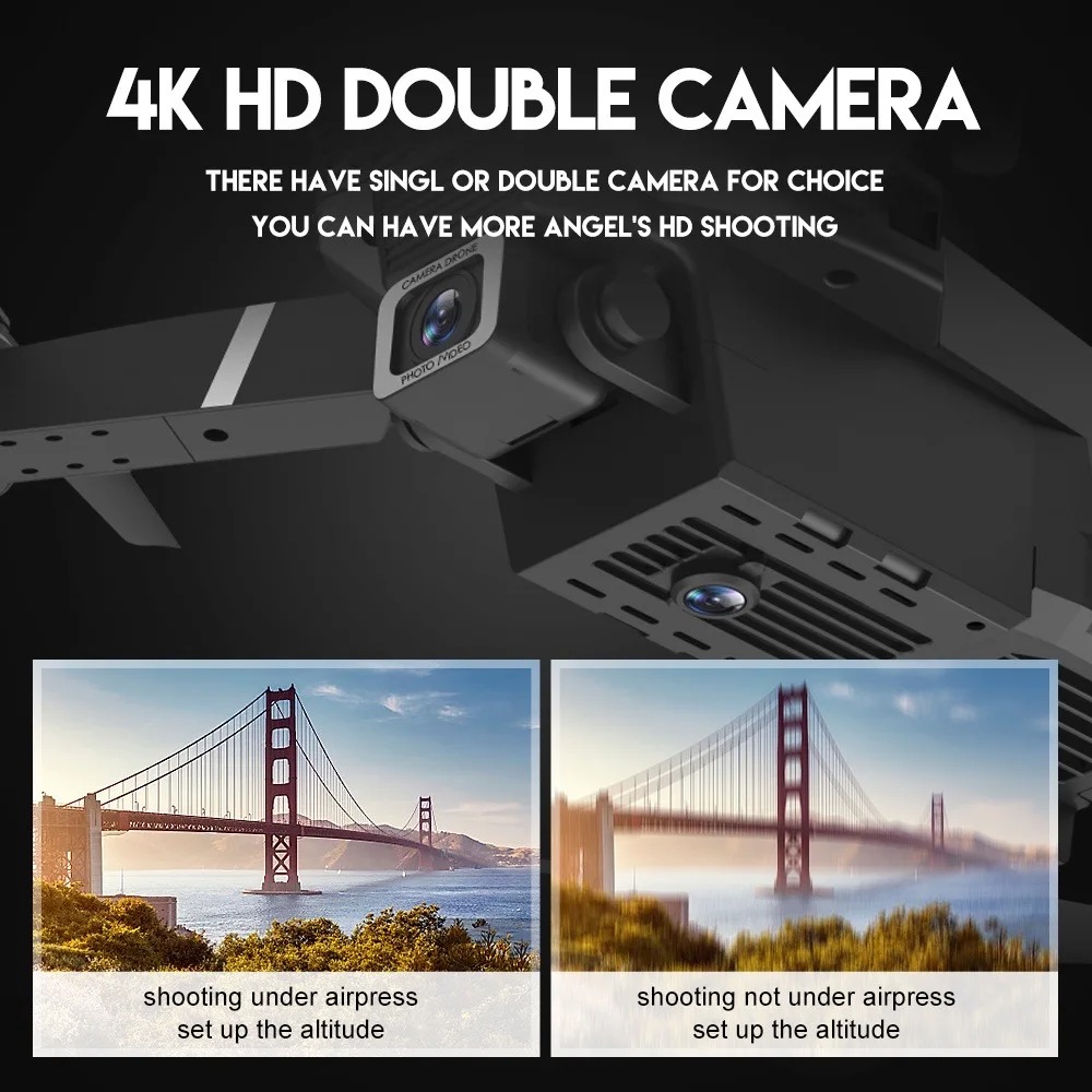 RC Drone New E88Pro 4K Profess - Rc Drone E88 评论和价格