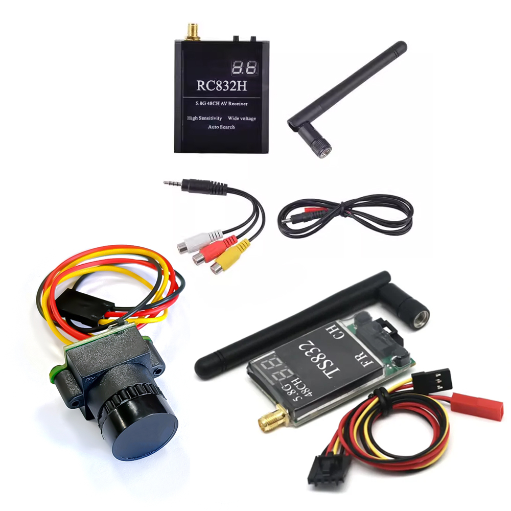 TS832 Receiver +RC832 +1000TVL - Drone Kf Rc 评论和价格