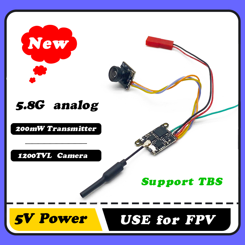 SLONWAKE 5.8G 1200TVL FPV Came - Drone Rc Receiver And Transmitter 评论和价格