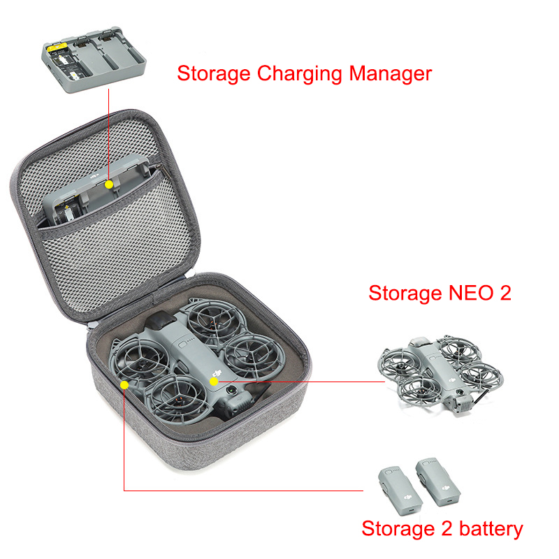 Carrying Shockproof Case for D - Drone Neo Rc 评论和价格