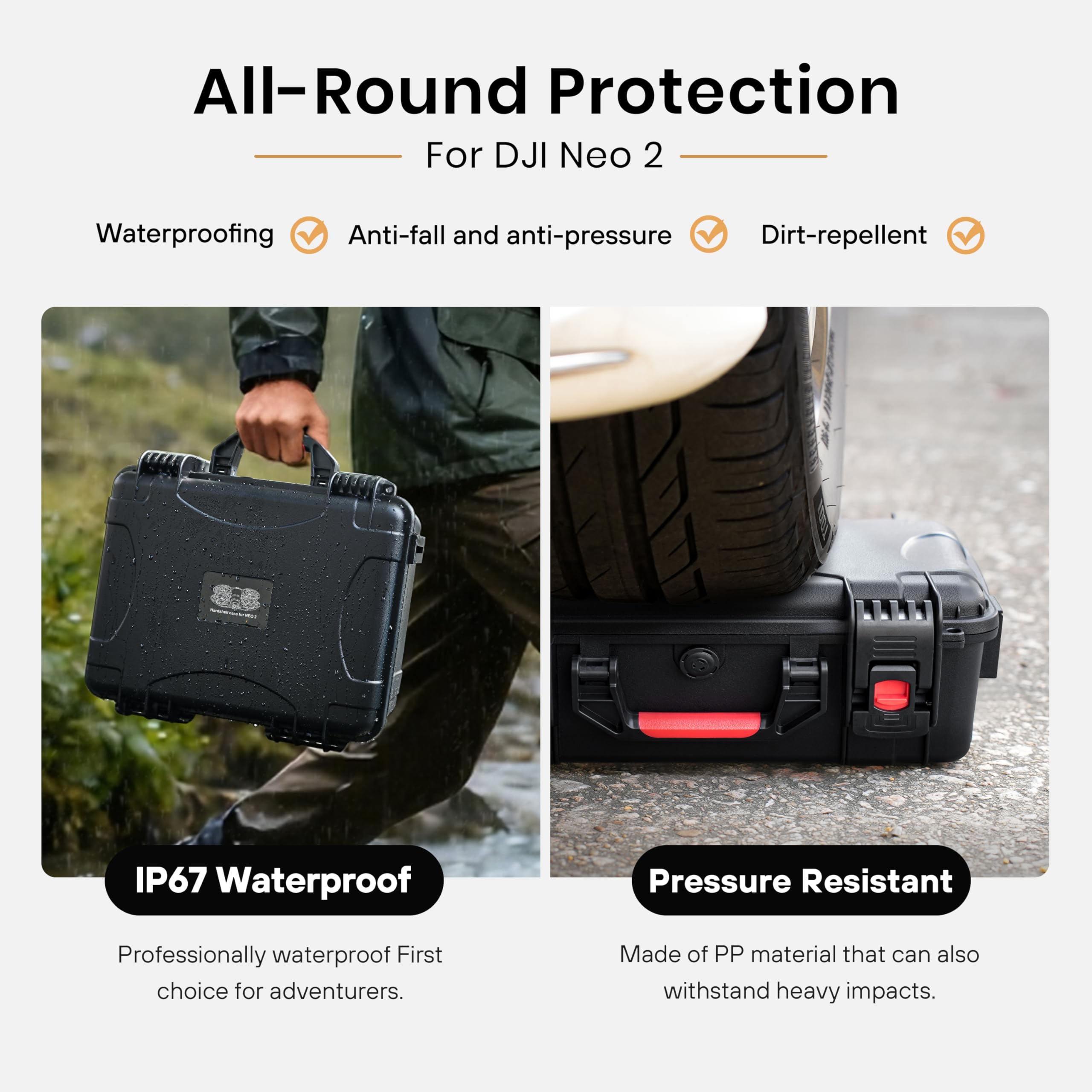 STARTRC Waterproof Hard Carryi - Drone Neo Rc 评论和价格