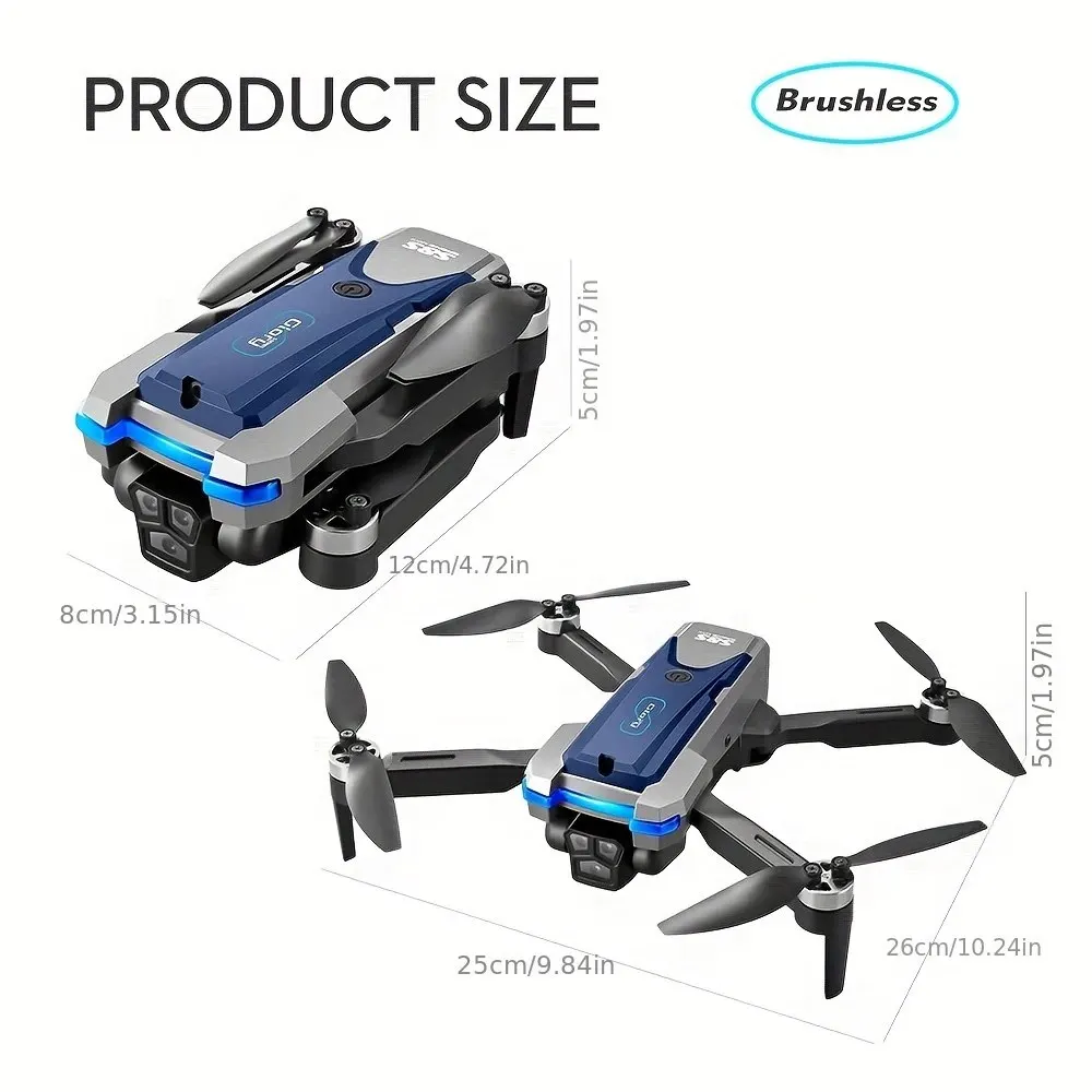 S8S GPS Drone 5G Wifi 8K HD Du - Drone Kf Rc 评论和价格