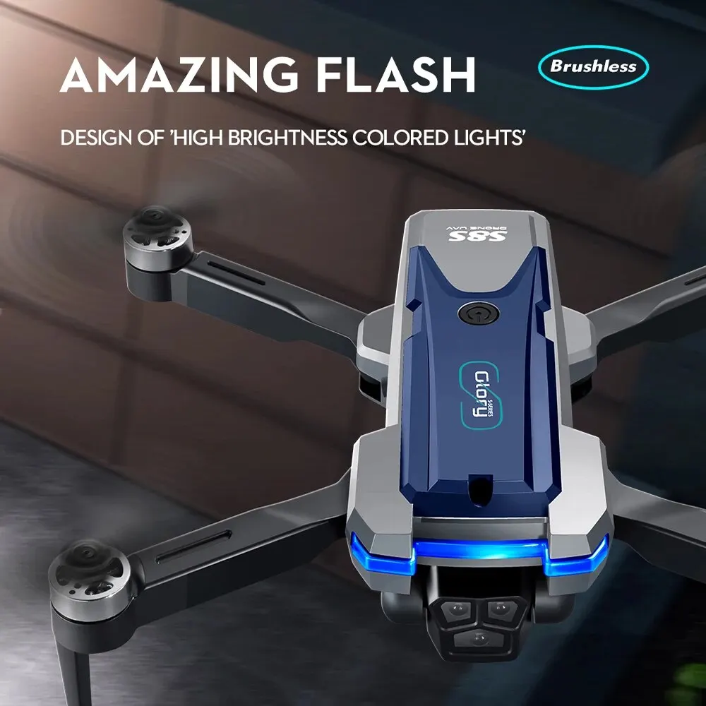 S8S GPS Drone 5G Wifi 8K HD Du - Drone Kf Rc 评论和价格