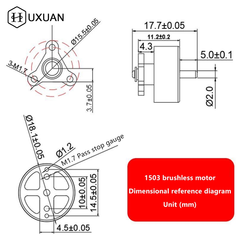 【W】1503 3.7V 7.4V 10A 2750KV T - Drone Rc Diy 评论和价格